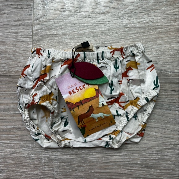 Red Caribou Other - NWT Red Caribou Magic in the Desert Baby Bloomers Cotton Wild Horses 6-9 months